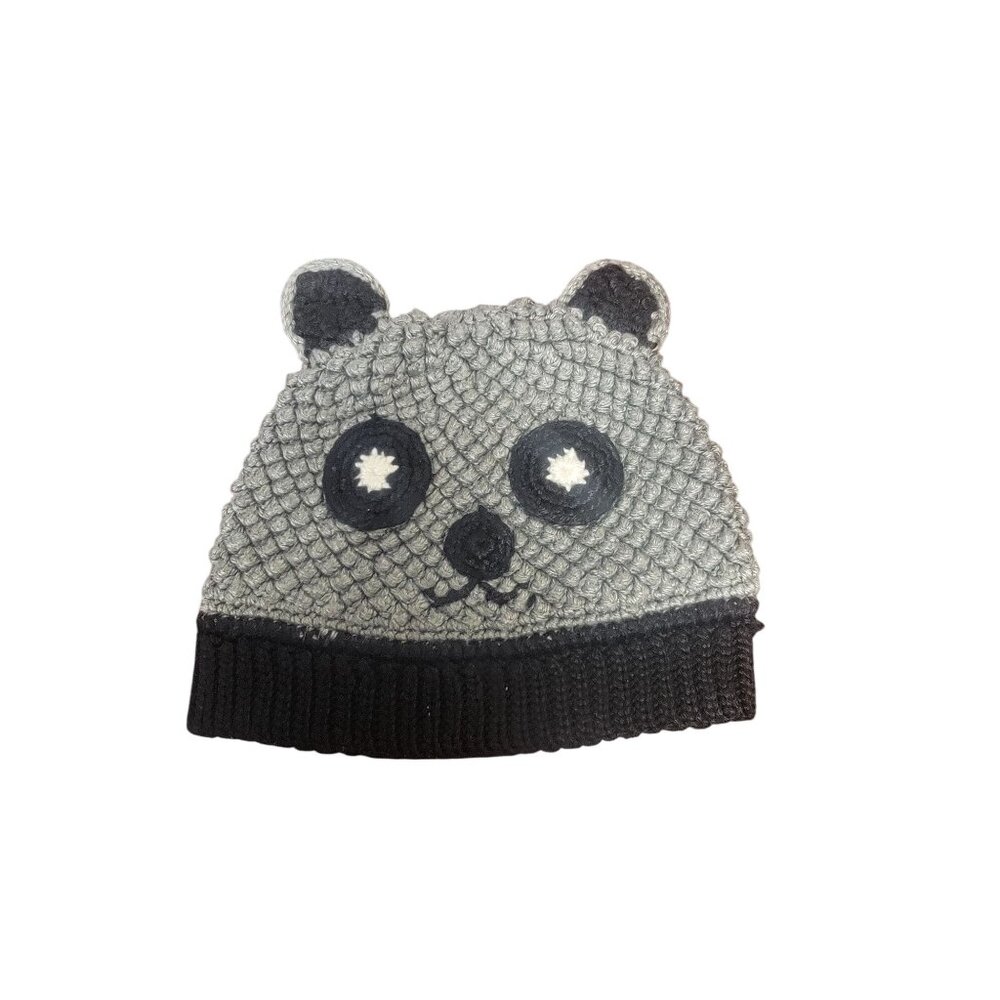 Adorable Panda Knit Beanie Hat For Kids With Cute Ears & Warm Design